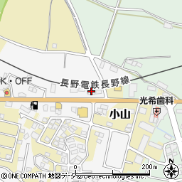 長野県須坂市高梨2538周辺の地図