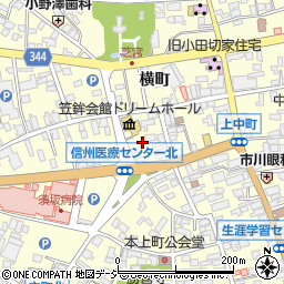 長野県須坂市須坂258周辺の地図