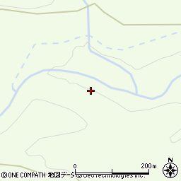 長笹沢川周辺の地図