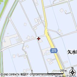 富山県小矢部市矢水町56周辺の地図