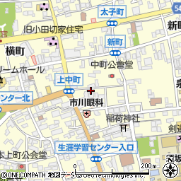 長野県須坂市須坂193周辺の地図
