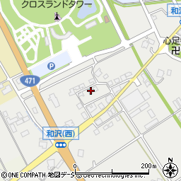 富山県小矢部市和沢433周辺の地図