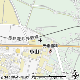 長野県須坂市塩川2554-1周辺の地図
