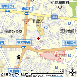 長野県須坂市須坂352周辺の地図
