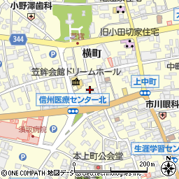 長野県須坂市須坂412周辺の地図