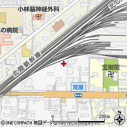 長野県長野市三輪荒屋1141周辺の地図