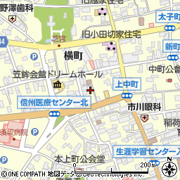 長野県須坂市須坂231周辺の地図