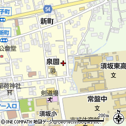長野県須坂市須坂838周辺の地図
