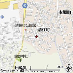富山県富山市清住町123-28周辺の地図