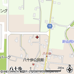 富山県砺波市八十歩56周辺の地図