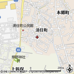 富山県富山市清住町123-32周辺の地図