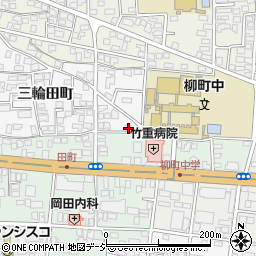 長野県長野市三輪1274周辺の地図