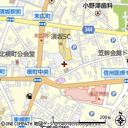 長野県須坂市須坂351周辺の地図