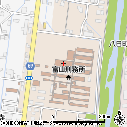 富山刑務所周辺の地図
