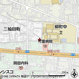 長野県長野市三輪1264周辺の地図