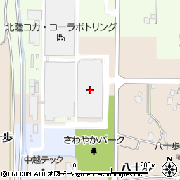 富山県砺波市八十歩1-1周辺の地図