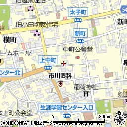 長野県須坂市須坂195周辺の地図