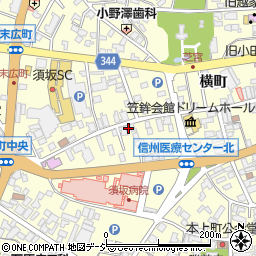 長野県須坂市須坂394周辺の地図
