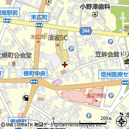 長野県須坂市須坂349周辺の地図