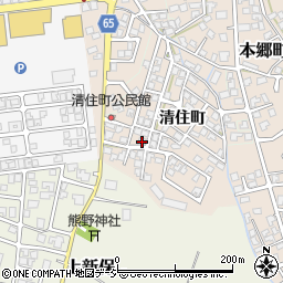 富山県富山市清住町123-18周辺の地図