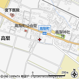 長野県須坂市高梨89周辺の地図