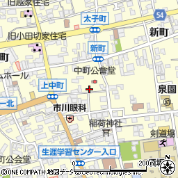 長野県須坂市須坂199周辺の地図