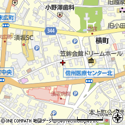 長野県須坂市須坂395周辺の地図