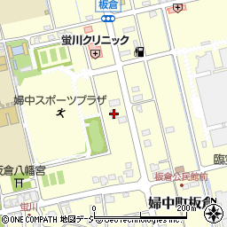 ファミリーマート婦中板倉店周辺の地図