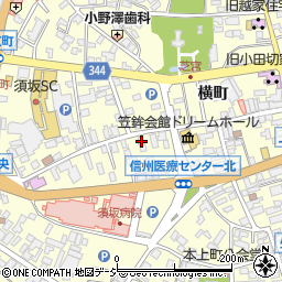 長野県須坂市須坂401周辺の地図