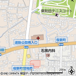 長野東郵便局周辺の地図