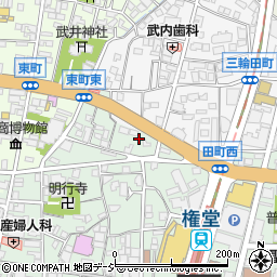 南沢商事周辺の地図