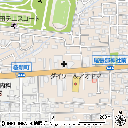 長野信用金庫東長野支店周辺の地図
