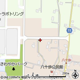富山県砺波市八十歩98周辺の地図
