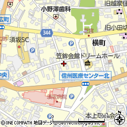 長野県須坂市須坂399周辺の地図