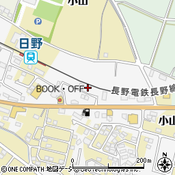 長野県須坂市高梨2521周辺の地図