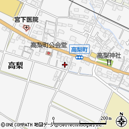 長野県須坂市高梨93周辺の地図