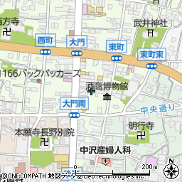 長野県長野市長野大門町44周辺の地図