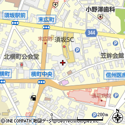 長野県須坂市須坂350周辺の地図