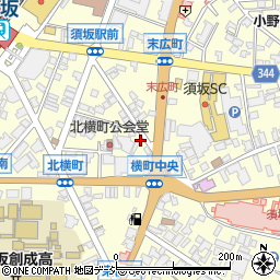 長野県須坂市須坂1322周辺の地図