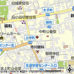 長野県須坂市須坂204周辺の地図