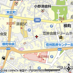 長野県須坂市須坂336周辺の地図