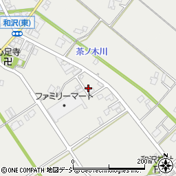富山県小矢部市和沢187周辺の地図
