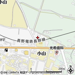 長野県須坂市高梨2558周辺の地図