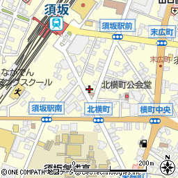 長野県須坂市須坂1307周辺の地図