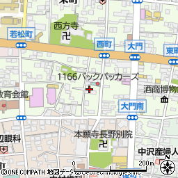 長野県長野市長野西町1050-2周辺の地図