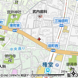 長野県長野市三輪1326周辺の地図