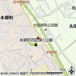 富山県富山市本郷町235-2周辺の地図