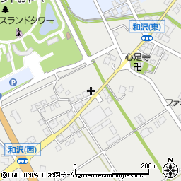 富山県小矢部市和沢416周辺の地図