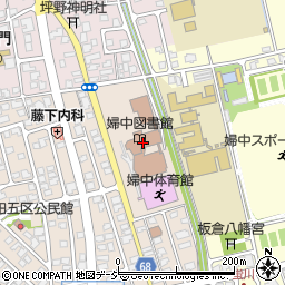 富山市立婦中図書館周辺の地図