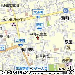 長野県須坂市須坂527周辺の地図
